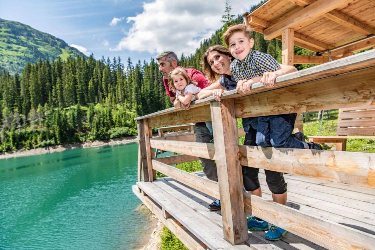 Haus Fischer Pettneu am Arlberg Buitenkant foto