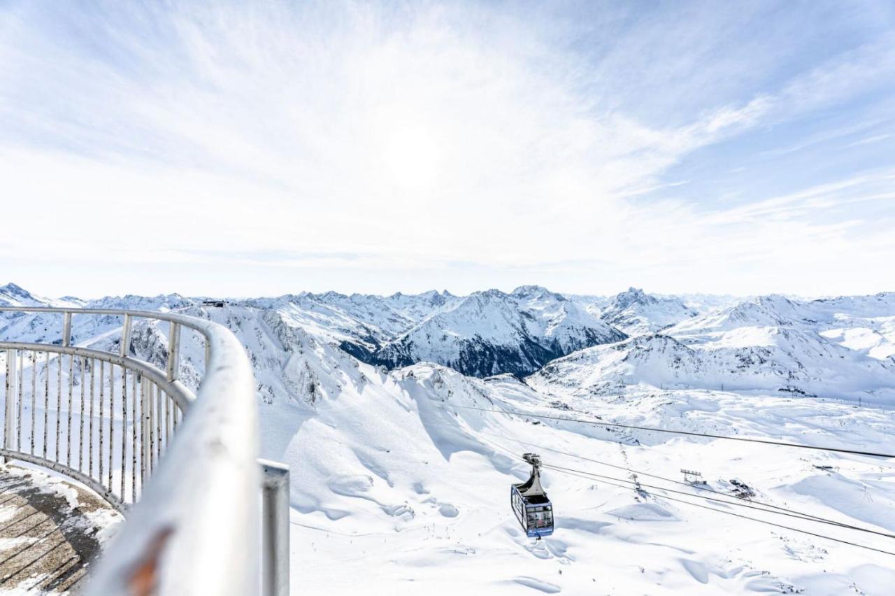 Haus Fischer Pettneu am Arlberg Buitenkant foto